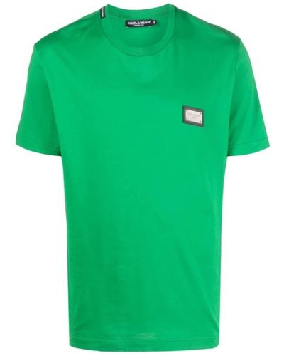 Dolce & Gabbana T-Shirts - Green
