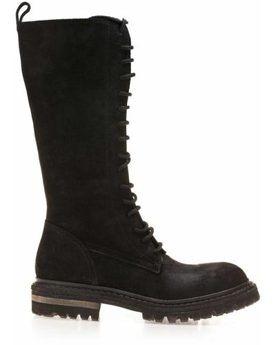 Roberto Del Carlo Shoes > boots > lace-up boots - Noir