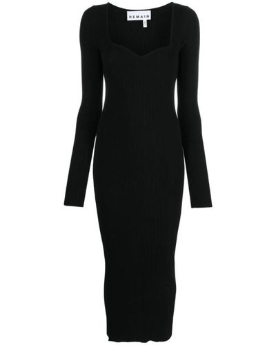REMAIN Birger Christensen Knitted Dresses - Black