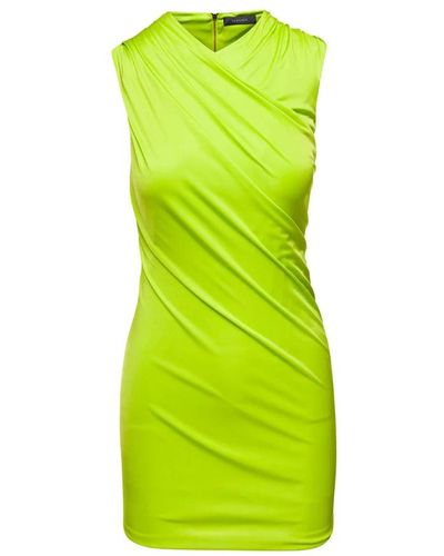 Versace Kurzes tageskleid - Grün