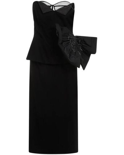 Maison Margiela Midi Dresses - Black