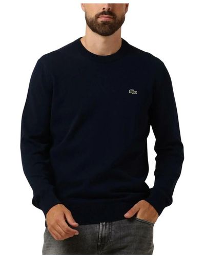Lacoste Pullover dunkelblau stilvoll, pullover & weste 1ha1, pullover stilvoll bequem grau