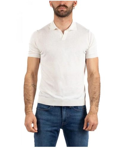Tagliatore Polo Shirts - White