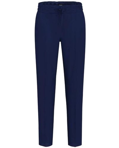 Emme Di Marella Trousers > slim-fit trousers - Bleu