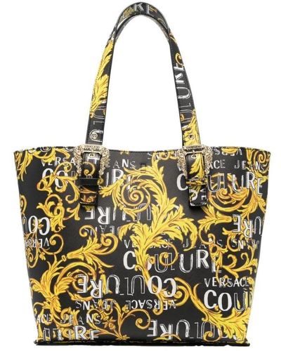 Versace Tote Bags - Yellow
