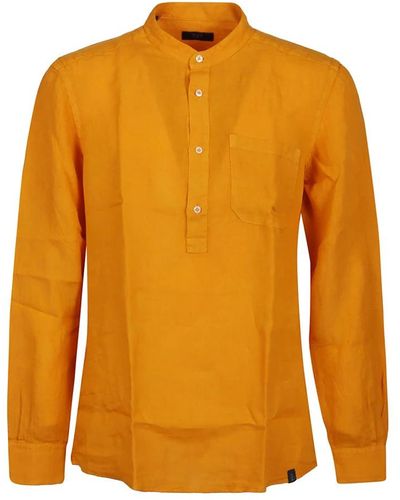 Fay Casual Shirts - Orange