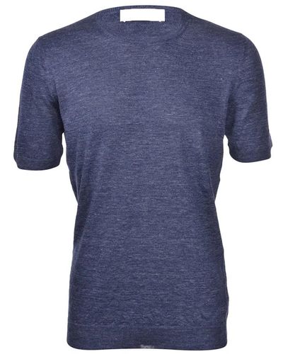 Paolo Fiorillo Tops > t-shirts - Bleu