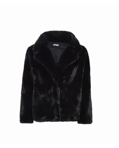 Apparis Faux fur shearling giacche - Nero