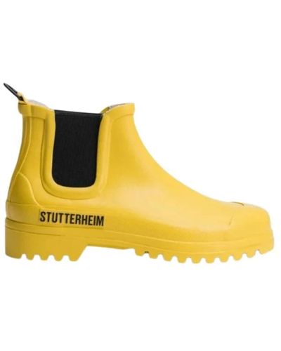 Stutterheim Rain Boots - Yellow