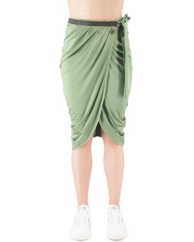 Gaelle Paris Midi Skirts - Green