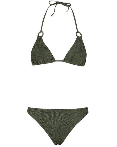 Hunza G Modisches bikini-set für frauen,stilvolles bikini-set für frauen - Grün
