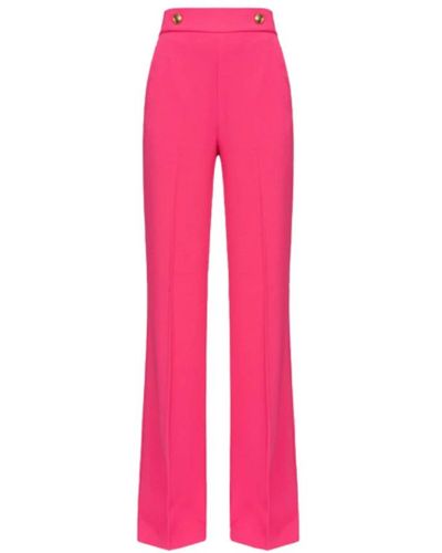 Pinko Straight Pants - Pink