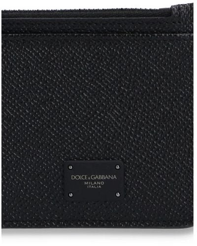 Dolce & Gabbana Porte-cartes multi-poches - Noir