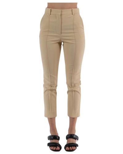 Lanvin Trousers > cropped trousers - Neutre