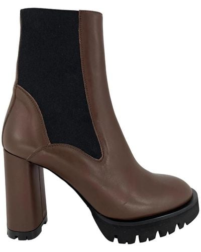 Atp Atelier Heeled Boots - Brown