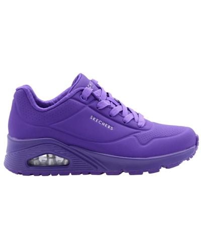 Skechers morados outlet