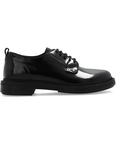 Ami Paris Shoes > flats > laced shoes - Noir