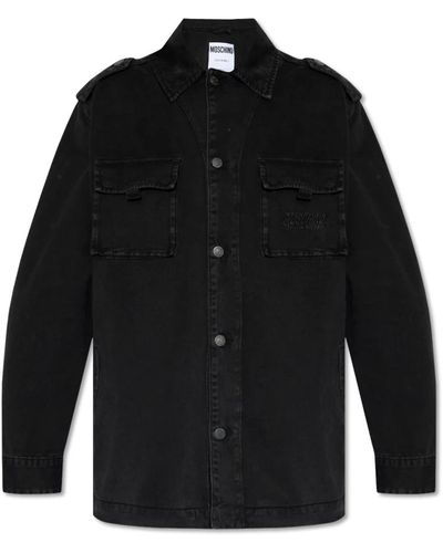 Moschino Jackets > denim jackets - Noir