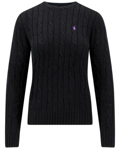 Polo Ralph Lauren Round-Neck Knitwear - Black