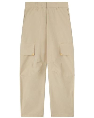 Palm Angels Tapered trousers - Neutro