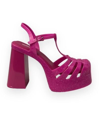 Melissa High Heel Sandals - Purple