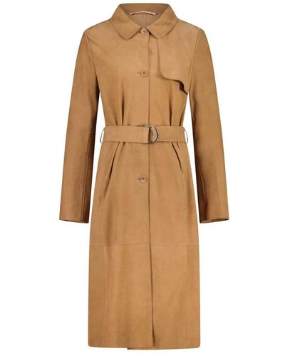 Milestone Coats > belted coats - Marron