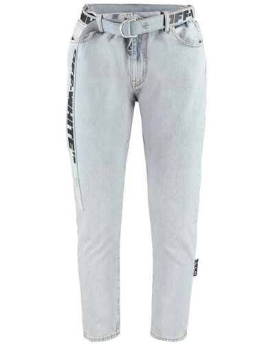 Off-White c/o Virgil Abloh Slim-fit jeans - Azul