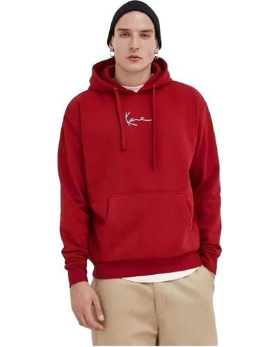 Karlkani Sweatshirts & hoodies > hoodies - Rouge