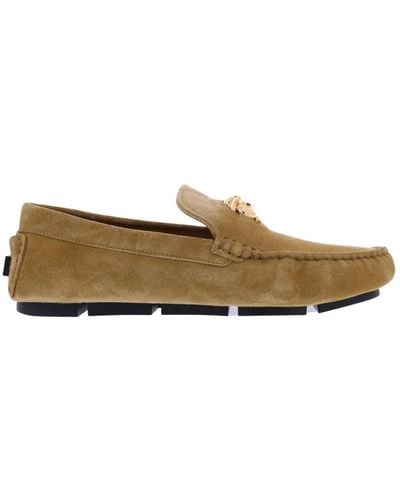 Versace Loafers - Natural