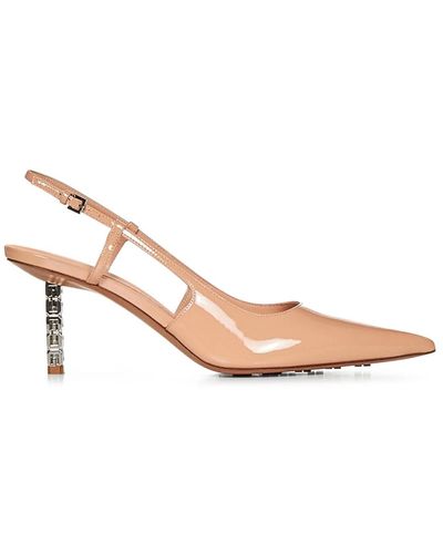 Givenchy Slingback pumps mit g cube absatz - Pink