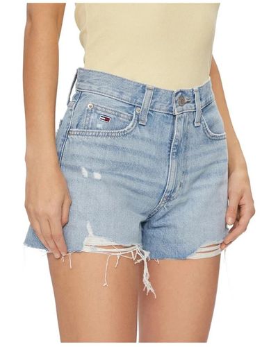 Tommy Hilfiger Dunkelblaue denim-shorts