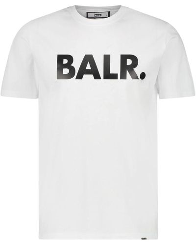 BALR Tee-Shirt Logo - Weiß
