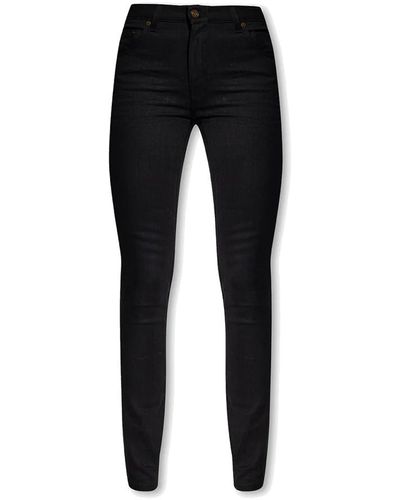 Saint Laurent Upgrade deine Denim-Kollektion mit Skinny Jeans - Schwarz