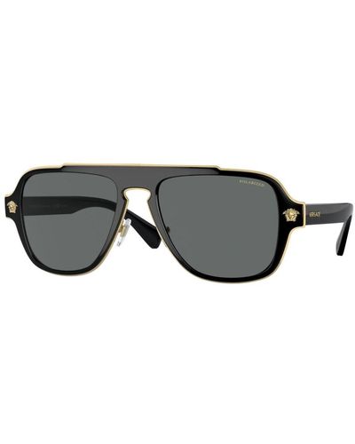 Versace Sonnenbrille nylon-polycarbonat-metall - Schwarz