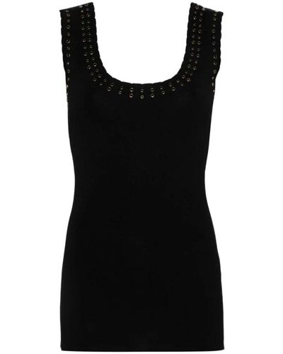 Blugirl Blumarine Round-Neck Knitwear - Black