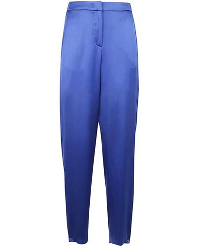 Giorgio Armani Slim-Fit Trousers - Blue