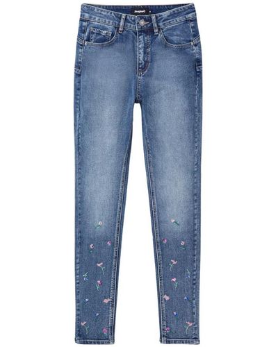 Desigual Slim-Fit Jeans - Blue