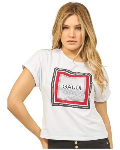 GAUDI Tops > t-shirts - Blanc