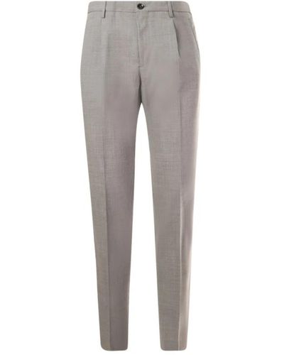 Incotex Trousers > suit trousers - Gris
