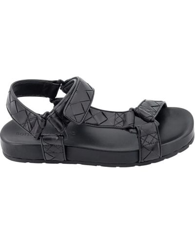 Bottega Veneta Flat Sandals - Black