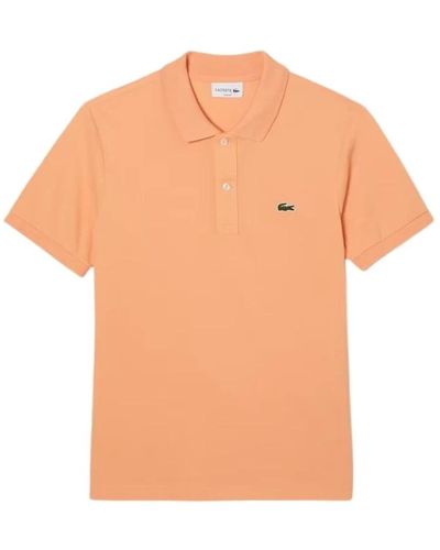 Lacoste Tops > polo shirts - Orange
