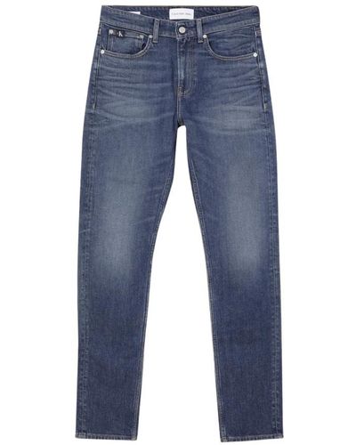 Calvin Klein Slim-fit jeans - Blu