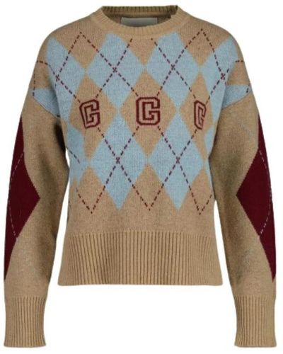 GANT Round-neck knitwear - Marrón
