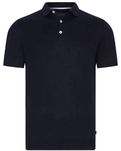 Cavallaro Napoli Polo Shirts - Blue