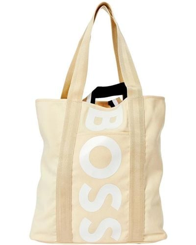 BOSS Tote Bags - Natural