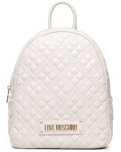 Love Moschino Backpacks - White