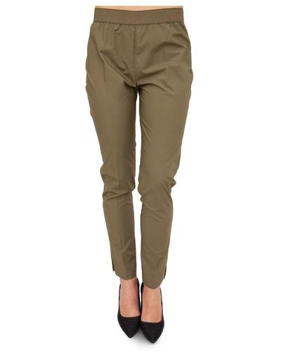 Twin Set Slim-Fit Trousers - Green