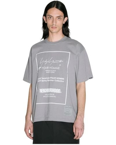 Yohji Yamamoto T-shirts - Grau