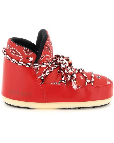 Alanui Winter Boots - Red