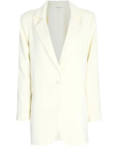 For Love & Lemons Courtney chaqueta de blazer - Blanco